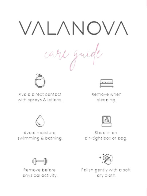 VALANOVA Women 18 Kt White Gold Lab Grown Diamond Pendant - Image 4