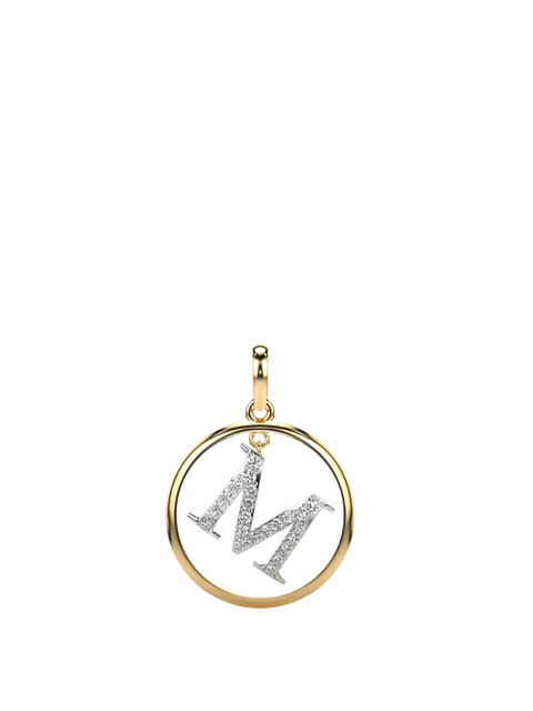 VALANOVA Women Hallmarked 14K Lab Grown Yellow Gold Pendant