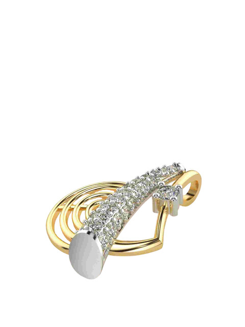 VALANOVA Women 18K Yellow Gold & Certified Lab Grown Diamond Pendant - Image 3