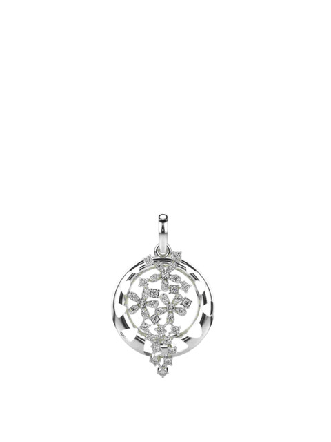 VALANOVA Women White Gold Lab Grown Pendant