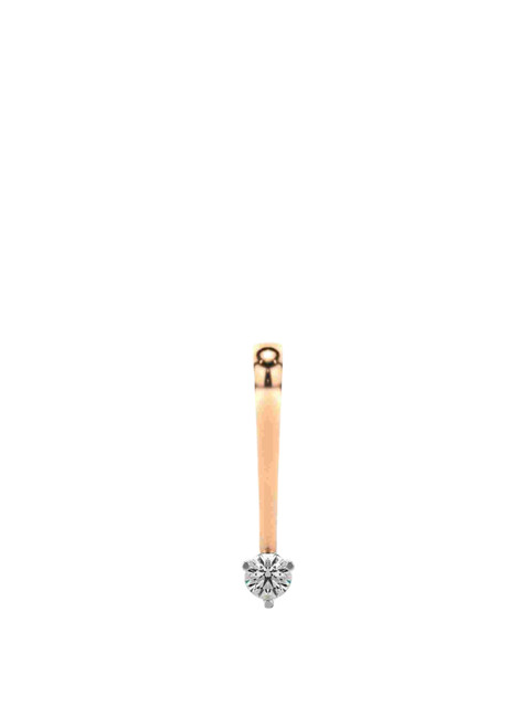 VALANOVA 18K Rose Gold 0.11 Ct Lab Grown Diamond Pendant