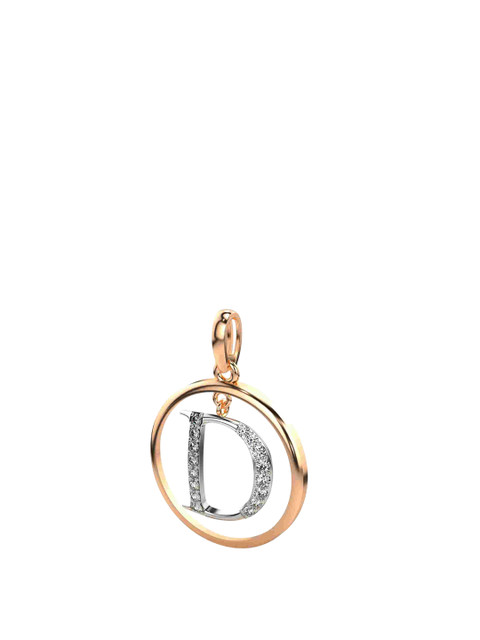 VALANOVA 14K White Gold 0.22 Ct Lab Grown Diamond Pendant - Image 2