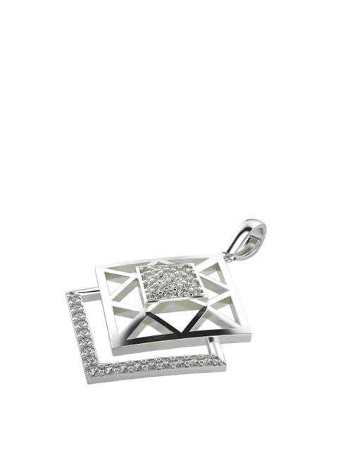 VALANOVA Women 14K White Gold Pendant - Image 3