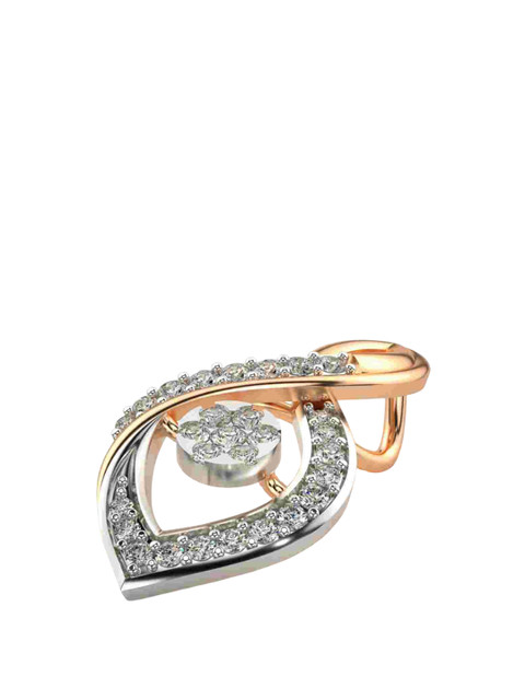 VALANOVA 14K Rose Gold 0.31 Ct Lab Grown Diamond Pendant - Image 3