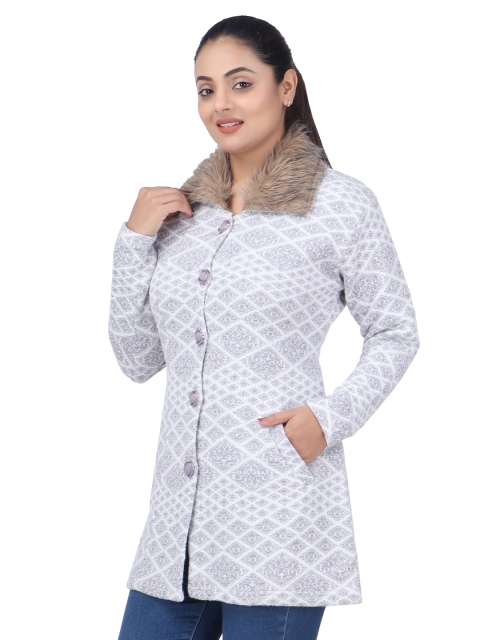 WOOL 4U Women Woollen Cardigan - Image 4