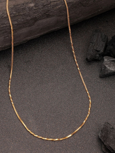 Anouk Women's Gold-Plated Minimal Chain