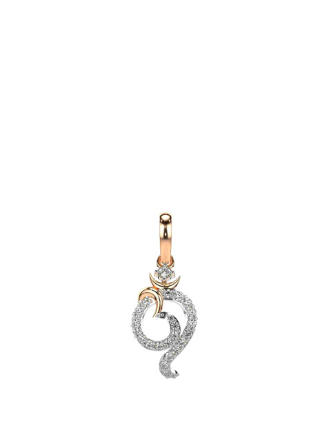 VALANOVA 14K Rose Gold 0.22 Ct Lab Grown Diamond Pendant