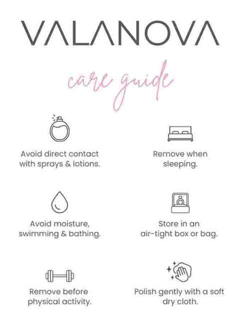 VALANOVA Women White Gold 1.42gm Lab Grown Pendant - Image 4