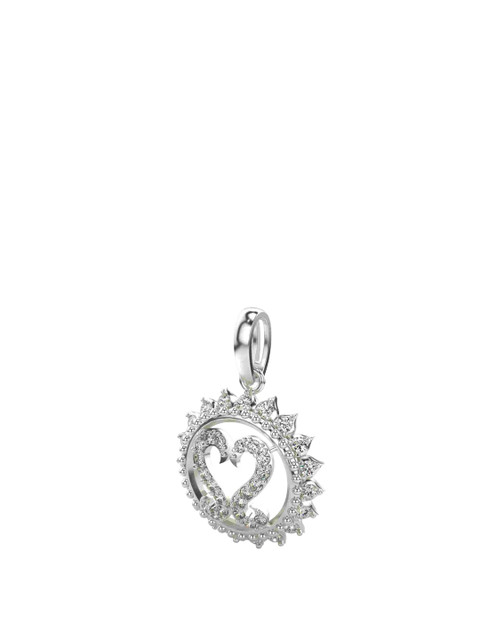 VALANOVA Women 14Kt Gold Diamond Pendant - Image 2