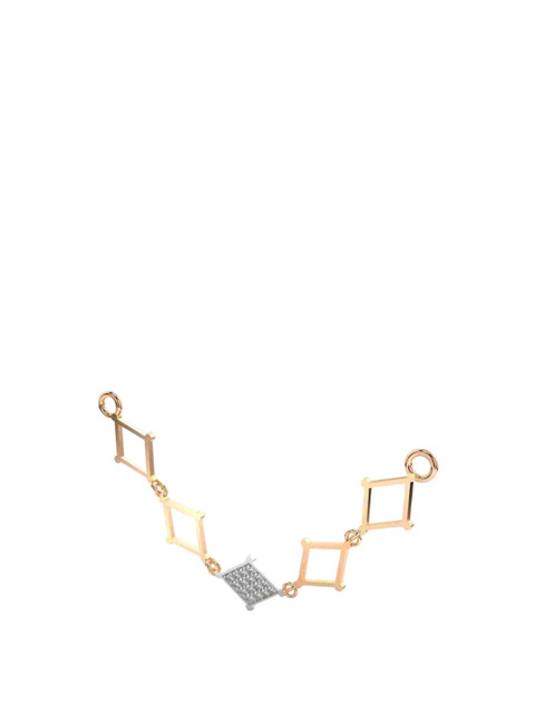 VALANOVA 14K Rose Gold Plated 0.38Ct Lab Grown Diamond Pendant - Image 2