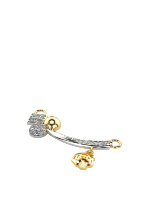 VALANOVA 14K Yellow Gold Certified 0.25Ct Lab Grown Diamond Pendant - Image 3