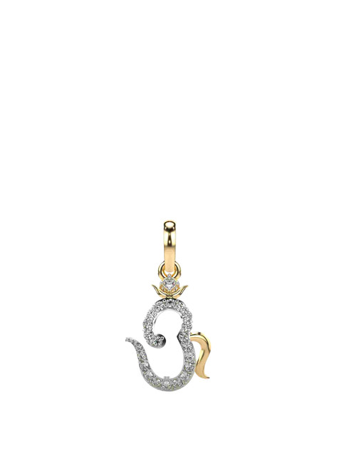 VALANOVA Women 14 Kt Yellow Gold Lab Grown Diamond Pendant