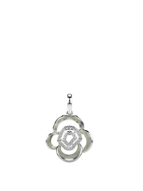 VALANOVA Women 14 Kt Gold Lab Grown Diamond Pendant