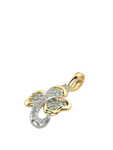 VALANOVA Women 14Kt Gold Diamond Pendant - Image 3