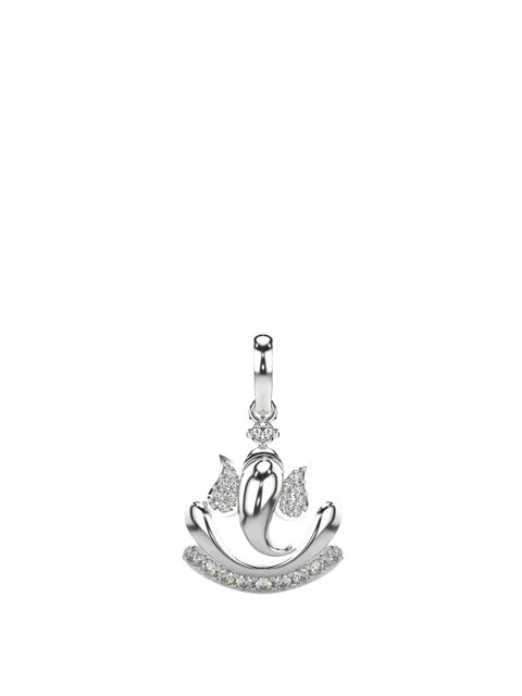 VALANOVA 14K White Gold 0.20 Ct Lab Grown Diamond Pendant