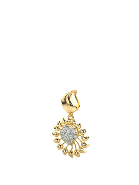 VALANOVA Women 18 Kt Gold Lab Grown Diamond Pendant - Image 2