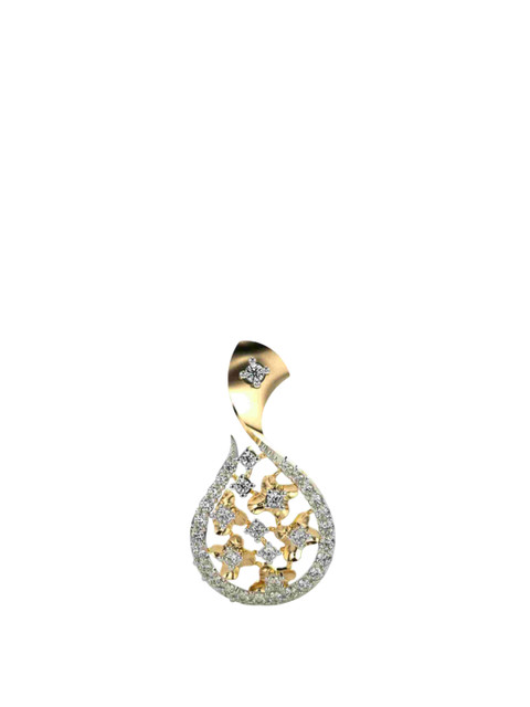 VALANOVA Women 14K Gold & 0.3CT Lab Grown Diamond 1.62gm