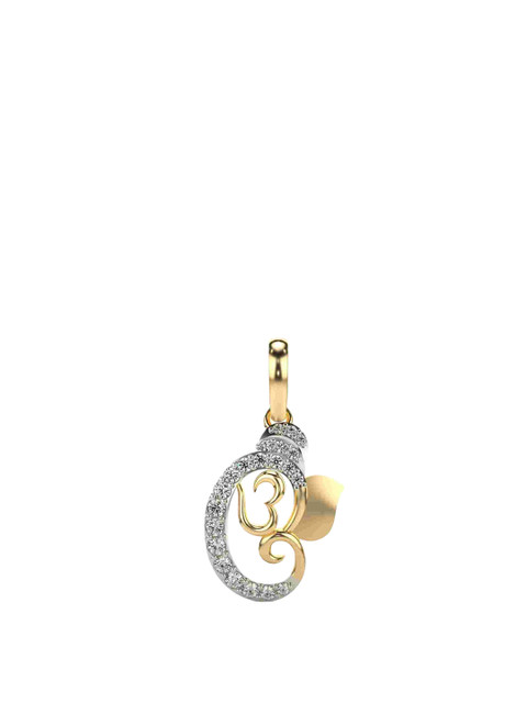 VALANOVA Women Hallmarked 18K Yellow Gold & Certified Lab Grown Diamond 0.24cts