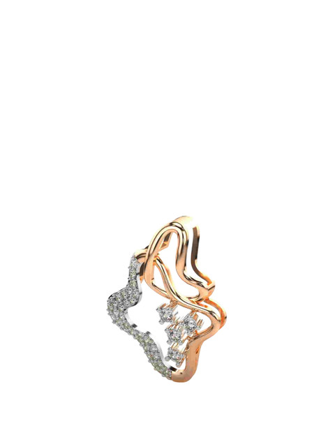 VALANOVA 18K Rose Gold Plated 0.31Ct Lab Grown Diamond Pendant - Image 2
