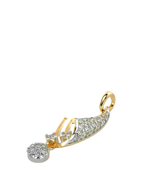 VALANOVA Women 18K Gold Lab Grown Diamond 0.19 CT Pendent 1.22 gm - Image 3