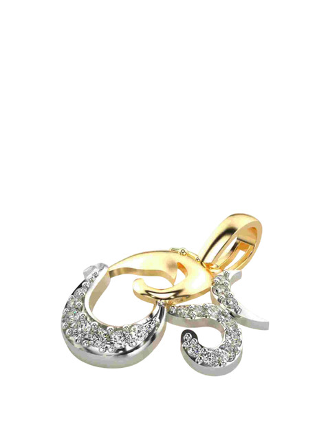 VALANOVA Women 14 Kt Gold Lab Grown Diamond Pendant - Image 3