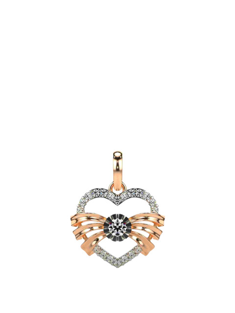 VALANOVA Women 14K Rose Gold & Certified Lab Grown Diamond Pendant