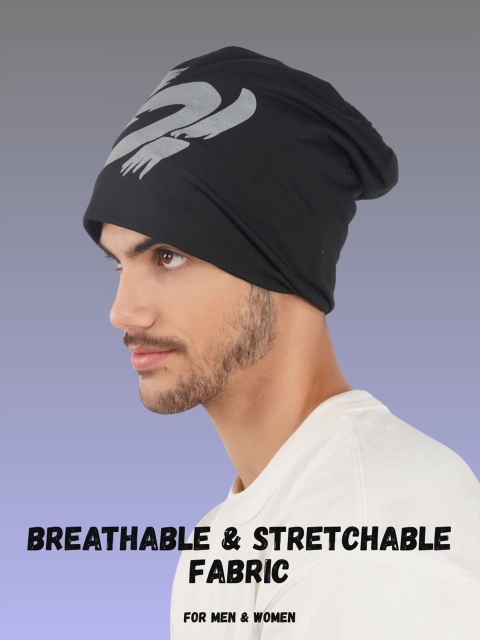 iSWEVEN Unisex Printed Beanie - Image 4