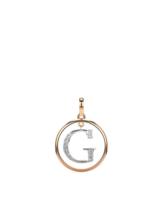 VALANOVA Women 14K Rose Gold & Lab Grown Diamond Pendant