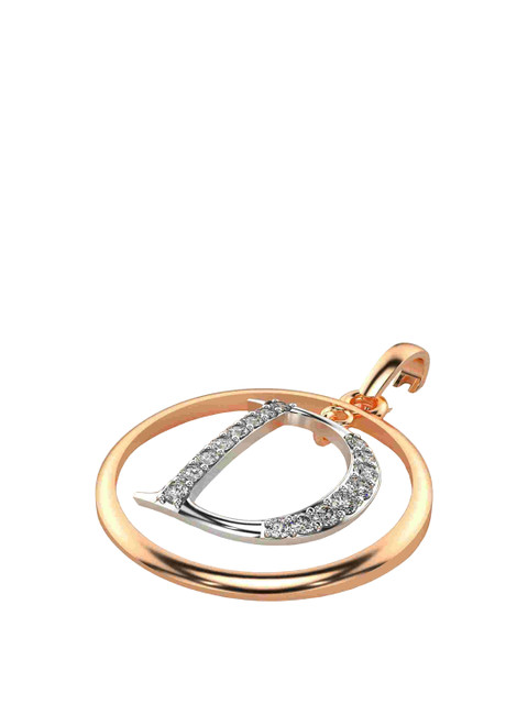 VALANOVA 14K White Gold 0.22 Ct Lab Grown Diamond Pendant - Image 3