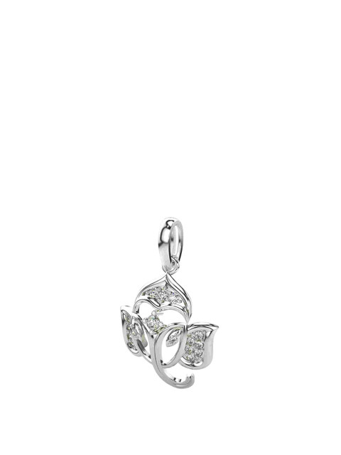 VALANOVA 14K White Gold & Certified Lab Grown Diamond Pendant - Image 2