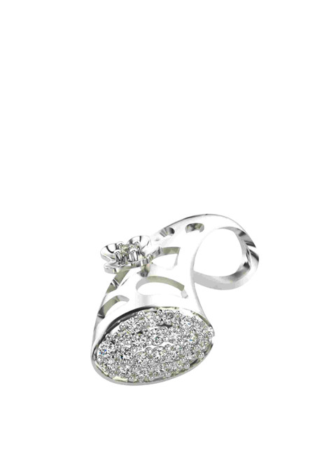 VALANOVA Women 14 Kt Gold Lab Grown Diamond Pendant - Image 3