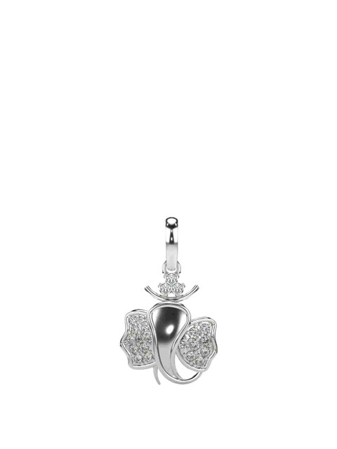 VALANOVA Women 14K White Gold & Certified Lab Grown Diamond 0.17cts