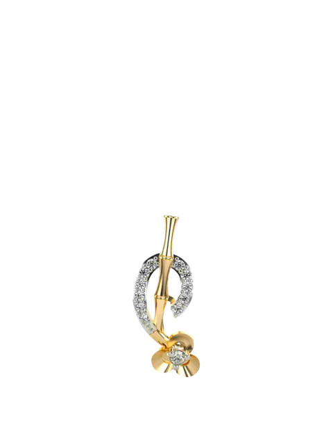 VALANOVA Women Yellow Gold Lab Grown Pendant