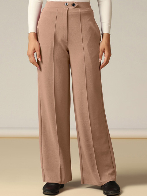 Home niche-market02 37 Selvia Women Regular Fit Mid-Rise Easy Wash Trousers