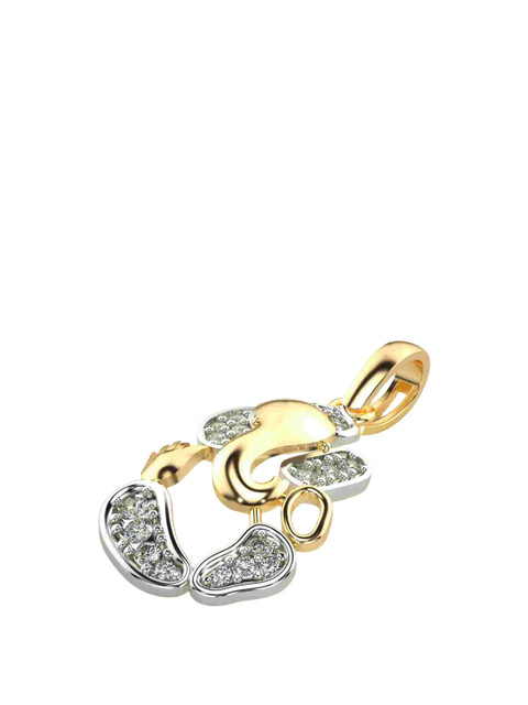 VALANOVA Women 14K Gold Diamond Pendant - Image 3