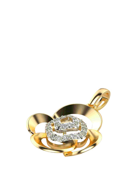 VALANOVA Women 14 Kt Gold Lab Grown Diamond Pendant - Image 3