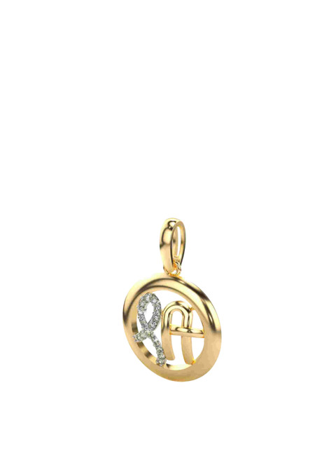 VALANOVA Women Hallmarked 14K Yellow Gold & Certified Lab Grown Diamond 0.32cts