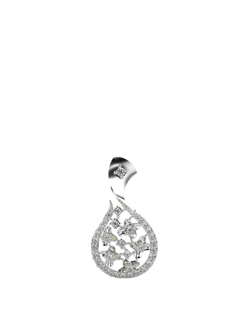 VALANOVA Women 18 Kt Gold Lab Grown Regular Pendant