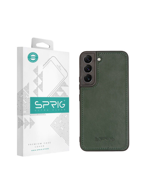 SPRIG Samsung Galaxy S22 Matte PU Leather Back Cover