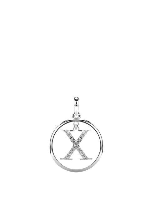 VALANOVA 18K White Gold Plated 0.22Ct Lab Grown Diamond Pendant