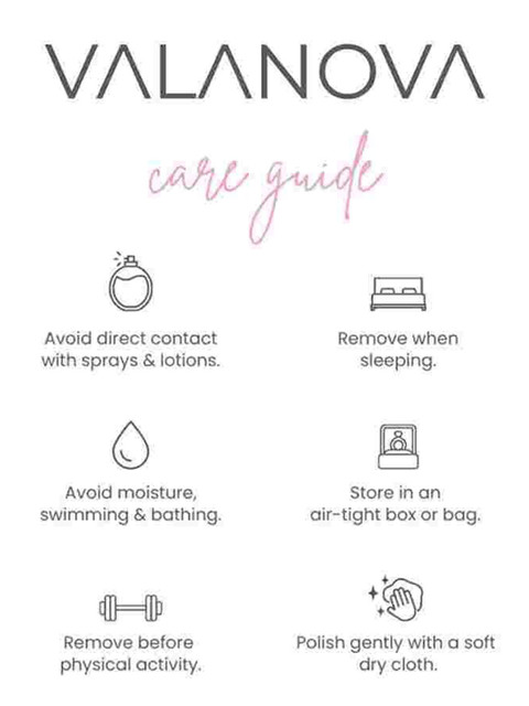 VALANOVA Women Hallmarked 14K Rose Gold Pendant - Image 4