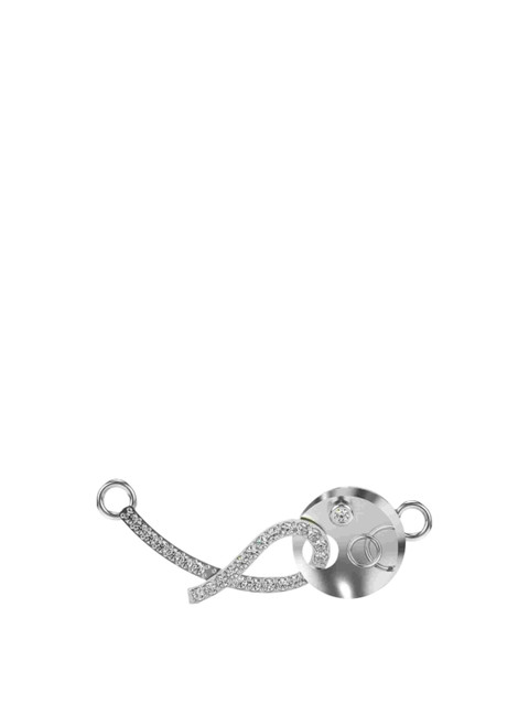 VALANOVA 14K White Gold 0.28 Ct Lab Grown Diamond Pendant