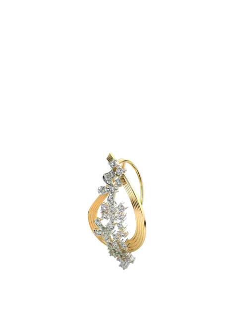 VALANOVA Women Hallmarked 14K Yellow Gold & Certified Lab Grown Diamond Pendant - Image 2