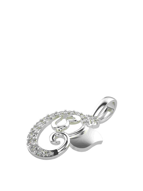 VALANOVA 14K White Gold 0.18 Ct Lab Grown Diamond Pendant - Image 3