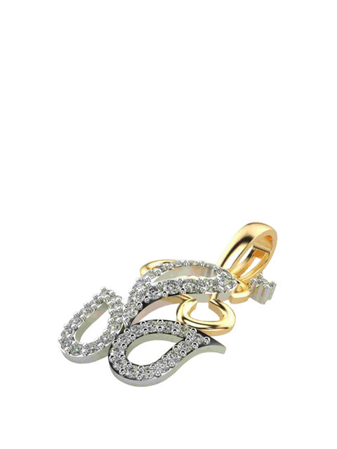 VALANOVA 14K Yellow Gold 0.27 Ct Lab Grown Diamond Pendant - Image 3