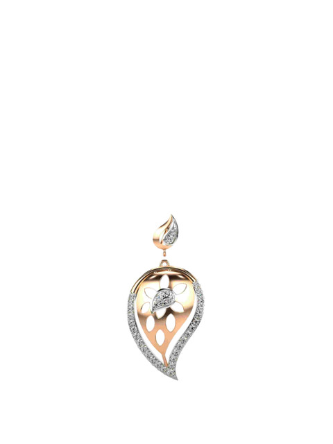 VALANOVA 14K Rose Gold & Certified Lab Grown Diamond Pendant