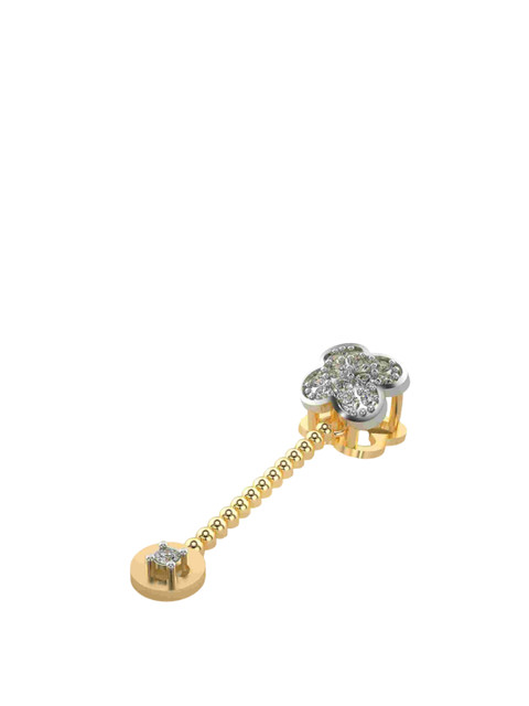 VALANOVA 14K Yellow Gold 0.20 Ct Lab Grown Diamond Pendant - Image 3