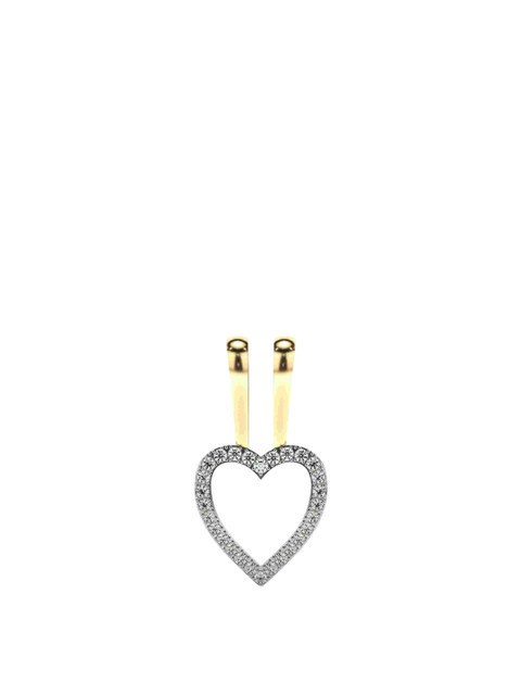 VALANOVA 14K Yellow Gold 0.20 Ct Lab Grown Diamond Pendant