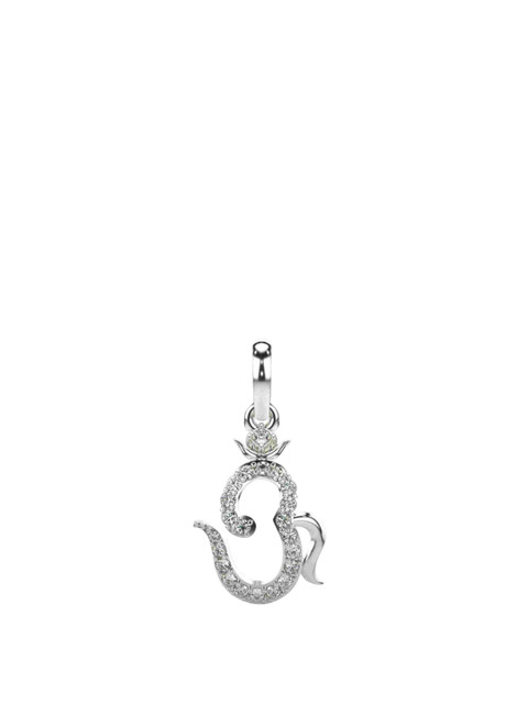VALANOVA 18K White Gold Certified 0.21Ct Lab Grown Diamond Pendant