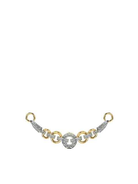 VALANOVA 18K Yellow Gold Plated 0.22Ct Lab Grown Diamond Pendant